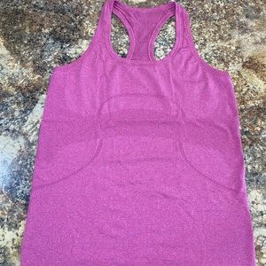 lululemon athletica Pink Racerback Tank Top